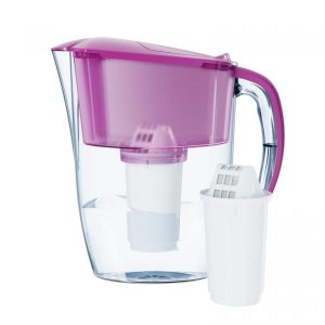 Фильтр-кувшин Аквафор Смайл, цикламен с картриджем