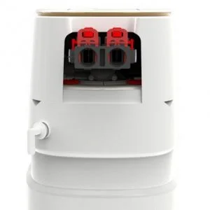 Гейзер Aquachief 1035 Cabinet вид сзади