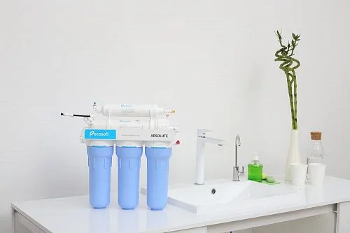 Фильтр обратного осмоса Ecosoft Absolute на мойке