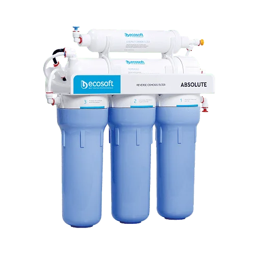 Фильтр обратного осмоса Ecosoft Absolute вид сбоку