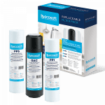 Комплект картриджей Ecosoft 1-2-3 для фильтра обратного осмоса