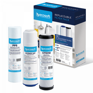 Комплект картриджей Ecosoft для тройного фильтра