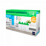 Комплект улучшенных сменных картриджей 3+1 ECOSOFT к фильтрам-кувшинам