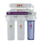 Водоочиститель мод мойку 5-ти стадийный с UF мембраной и ионообменной смолой NOVO5-SOFT