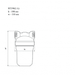 SVOD-AS для теплотехники st250(L1-2) подключение - латунная резьба схема