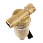 Фильтр Honeywell Resideo Braukmann 1 дюйм горячая вода вид сверху