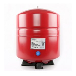 Накопительный бак стальной капля 12 л красный