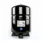 Накопительный бак стальной Kaplya 8 л черный