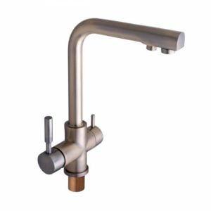 Трёхпозиционный смеситель с боковыми ручками GLOBUS LUX GLLR BRONZE — БРОНЗОВЫЙ