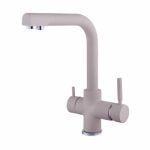 Трёхпозиционный смеситель с боковыми ручками GLOBUS LUX GLLR COLORADO вид сбоку