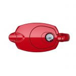 Аквафор Джаспер MFP рубиново-красный ыид сверху