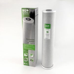 Картридж з пресованого активованого вугілля Big Blue 20 10 мкм Raifil