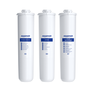 Картриджи для фильтра Аквафор Кристалл А (К5-КН-К7)