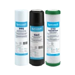 Улучшенный комплект картриджей Ecosoft 1-2-3 для фильтров обратного осмоса с функцией экономии воды (CHV3ECOAGR) — изображение 2