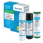 Улучшенный комплект картриджей Ecosoft 1-2-3 для фильтров обратного осмоса с функцией экономии воды (CHV3ECOAGR)