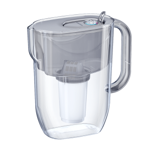 Фильтр-кувшин Aquaphor Vita A5 серый вид спереди