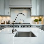 Кран GF-03C вид на кухне
