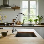 Кран GF-03C вид на кухне 2